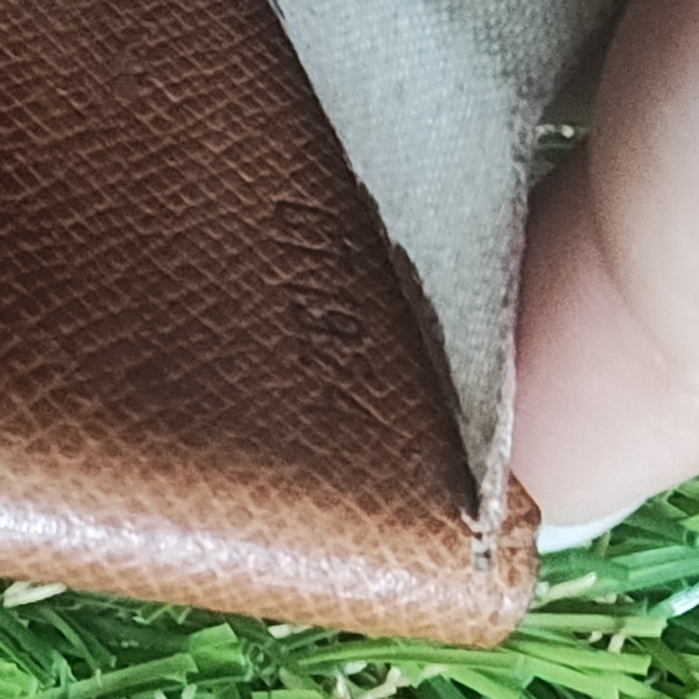 Louis Vuitton Brown Monogram Coin / Jewelry Pouch Porte - Monnaei Gousset - Picture 12 of 13